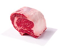 Beef Ribeye Roast Bone In Small End - Weight Between 3-7 Lb