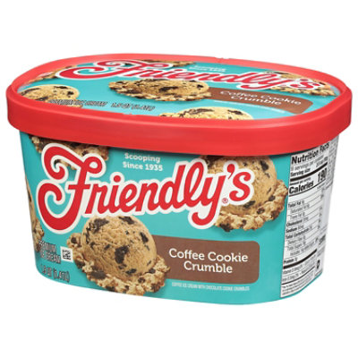 Friendly's Rich and Creamy Coffee Cookie Crumble Ice Cream  - 1.5 Quart - Image 3