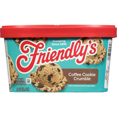 Friendly's Rich and Creamy Coffee Cookie Crumble Ice Cream  - 1.5 Quart - Image 2