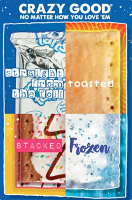Pop-Tarts Splitz Breakfast Toaster Frosted Strawberry & Drizzled Cheesecake - 14.1 Oz - Image 6