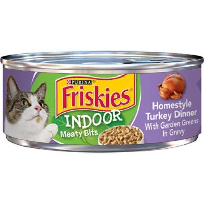 Friskies Homestyle Turkey Dinner Wet Indoor Cat Food - 5.5 OZ - Image 1