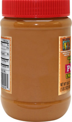 Teddie Regular Smooth Peanut Butter No Salt Added 18oz - 18 OZ - Image 6