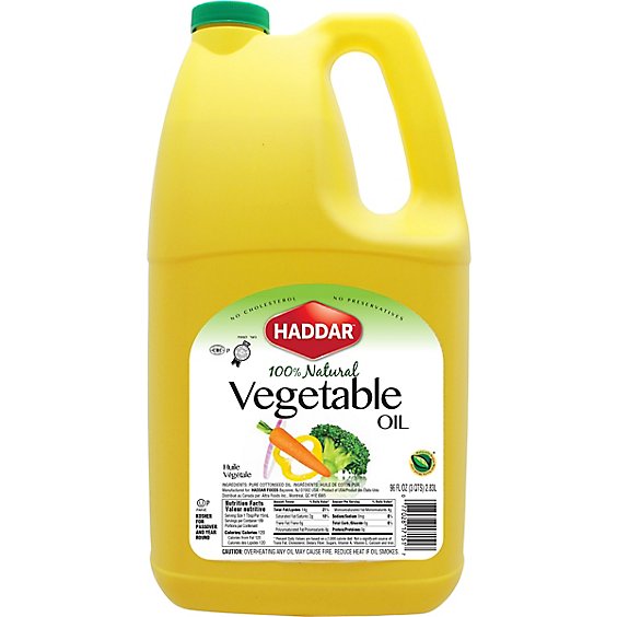Haddar Oil Vegetable - 96 OZ
