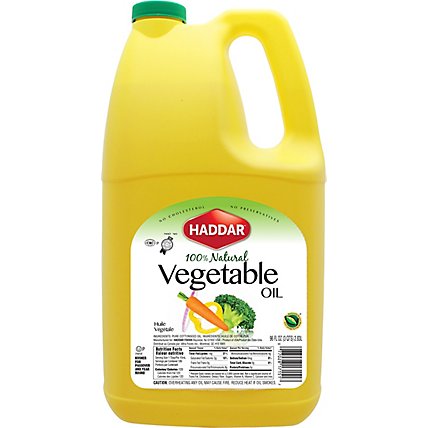 Haddar Oil Vegetable - 96 OZ - Image 1