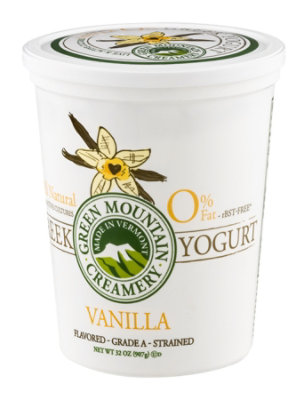 Green Mountain Creamery Vanilla Nonfat Greek Yogurt 32 Oz - 32 OZ - Image 4