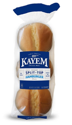 Kayem Hamburger Rolls 6pk - 13.5 OZ - Image 1