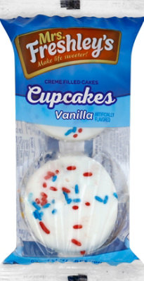 Mrs Freshleys Vanilla Cupcakes Creme Fille - 3.6 OZ - Image 2