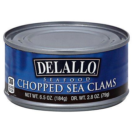 DeLallo Clam Chopped - 6.5 OZ - Image 1