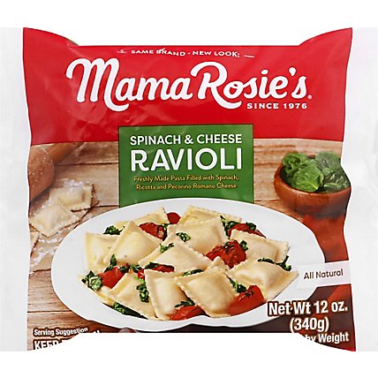 Mama Rosies Spinach/chse Ravioli Frzn - 12 OZ - Image 2