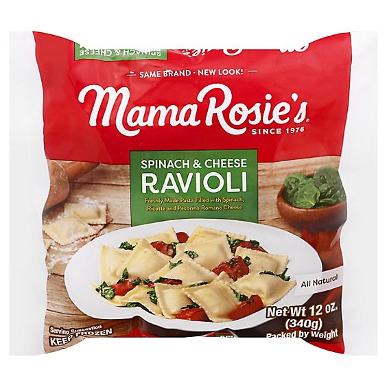 Mama Rosies Spinach/chse Ravioli Frzn - 12 OZ