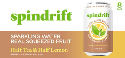 Spindrift Half And Half Sparkling Water - 8-12 Fl. Oz. - Image 5