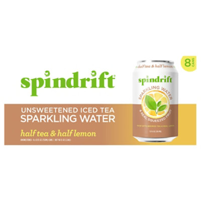 Spindrift Half And Half Sparkling Water - 8-12 Fl. Oz.