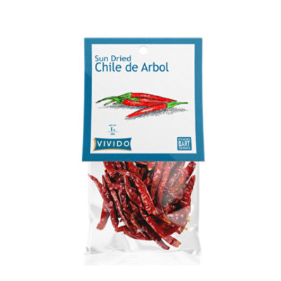 Chile De Arbol Pepper - 1 OZ - Image 1