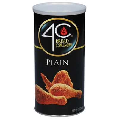 4C Foods Plain Bread Crumbs - 15 OZ - Image 3