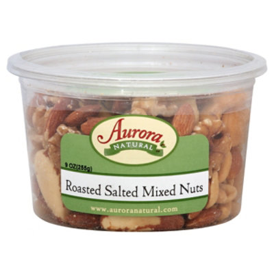 Aurora Mix Nuts Salted - 9 OZ - Image 1