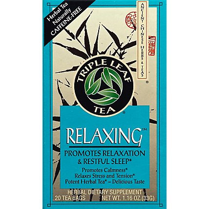 Triple Leaf Tea Relaxing - 1.4 OZ - Image 2