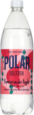 Polar Pomegranate Apple Seltzer - 33.8 FZ - Image 2