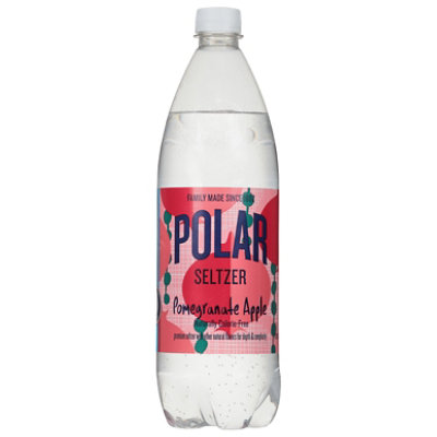 Polar Pomegranate Apple Seltzer - 33.8 FZ - Image 1