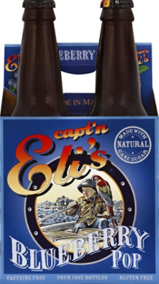 Captn Elis Soda Blueberry Pop - 4-12 FZ - Image 1