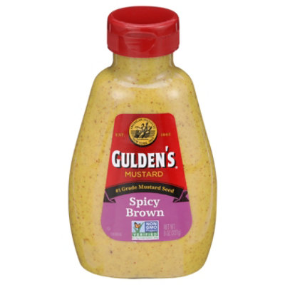 Gulden's Spicy Brown Mustard - 8 Oz - Image 1