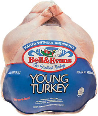 Bell & Evans Whole Turkey Fresh - Weight Between 14-16 Lb - Image 1