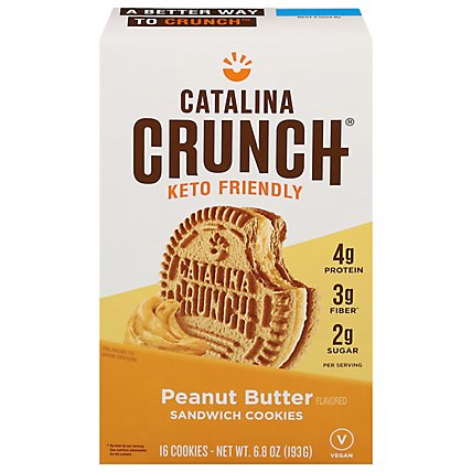 Catalina Cookie Sandwich Peanut Butter - 6.8 OZ - Image 3
