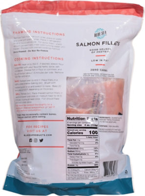 Blue Sea Salmon Fillets - 2 LB - Image 5