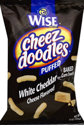 Wise Puff Doodles White Cheddar - 8.0 OZ - Image 2