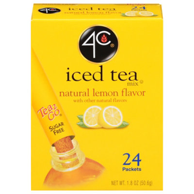 4C Foods Iced Tea Lemon Flvr - 1.8 OZ - Image 3