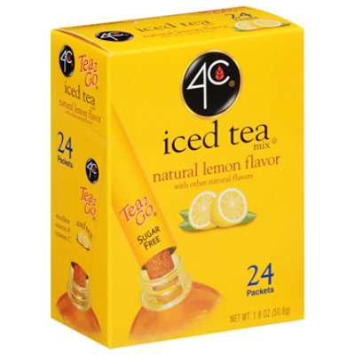 4C Foods Iced Tea Lemon Flvr - 1.8 OZ - Image 1