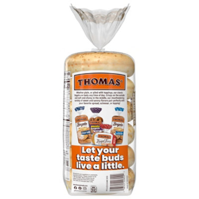 Thomas' Sesame Seed Bagels - 20 Oz - Image 4