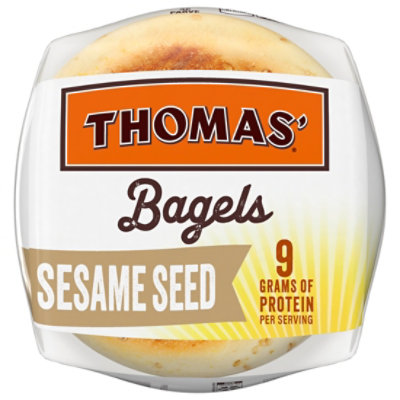 Thomas' Sesame Seed Bagels - 20 Oz - Image 5