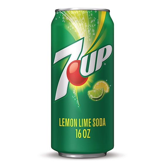 7up Lemon Lime Soda In Can - 16 Fl. Oz.