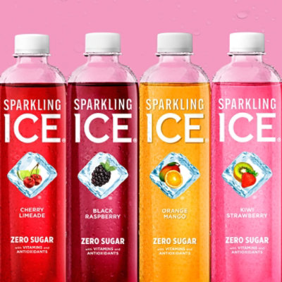 Sparkling Ice Sparkling Water With Caffeine Black Raspberry - 4-16 Fl. Oz. - Image 3