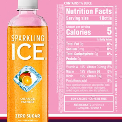 Sparkling Ice Sparkling Water With Caffeine Black Raspberry - 4-16 Fl. Oz. - Image 6