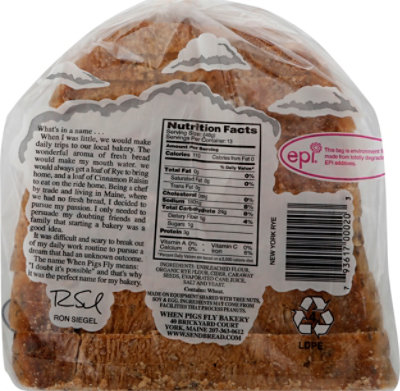 Wpf Ny Rye Bread Pp - 20 OZ - Image 5