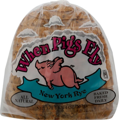 Wpf Ny Rye Bread Pp - 20 OZ - Image 2