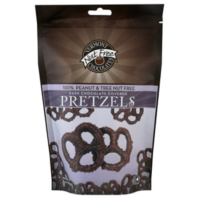 Vermont Nut Free Dark Chocolate Covered Pretzels - 5 OZ - Image 3