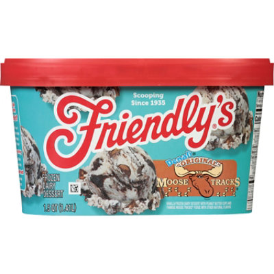 Friendly's Original Denali Moose Tracks Frozen Dairy Dessert - 48 Fl Oz - Image 3