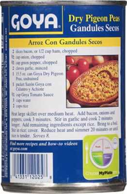 Goya Peas Pigeon Dried - 15.5 OZ - Image 5