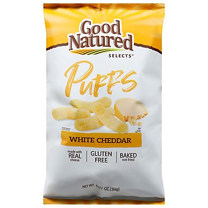 Herrs Good Natured White Cheddar Puffs - 6.5 OZ - Image 2