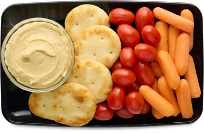 ReadyMeals Quad Hummus Snacker - Each - Image 1