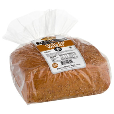 Jessicas Brick Oven Bakery Tuscan Wheat Pane Bread - 21.6 Oz. - Image 1