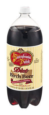 Pennsylvania Dutch Caffeine Free Diet Birch Beer Soda - 2 LT - Image 4