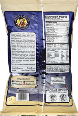 Pirate's Booty Aged White Cheddar Non GMO Cheese Puffs Party Size Bag - 10 Oz - Image 3