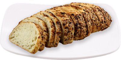 Bakery Sliced Italian Everything Seasoning Topping Bread - Each - Image 1