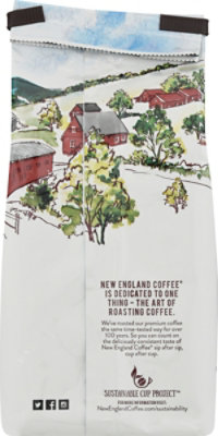 New England Coffee Ground Chocolate Cappuccino  Caffeine Foil Bag - 11 OZ - Image 5