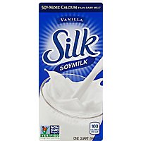 Silk Vanilla Soy Milk - 32 FZ - Image 2