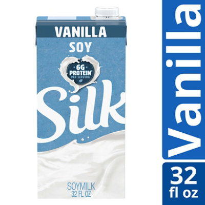 Silk Shelf-Stable Vanilla Soy Milk - 32 Fl. Oz. - Image 1