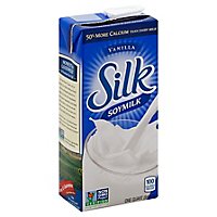Silk Vanilla Soy Milk - 32 FZ - Image 1